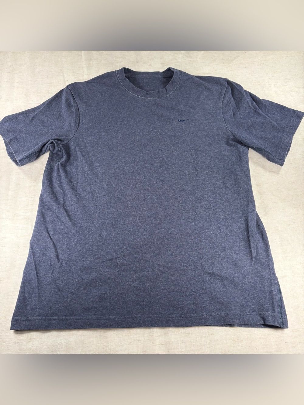 Nike Men’s Navy Heather Short Sleeve Crew Tee